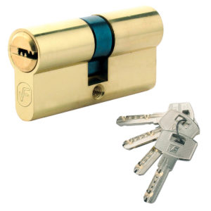 Brass Security Cylinders Flat Key